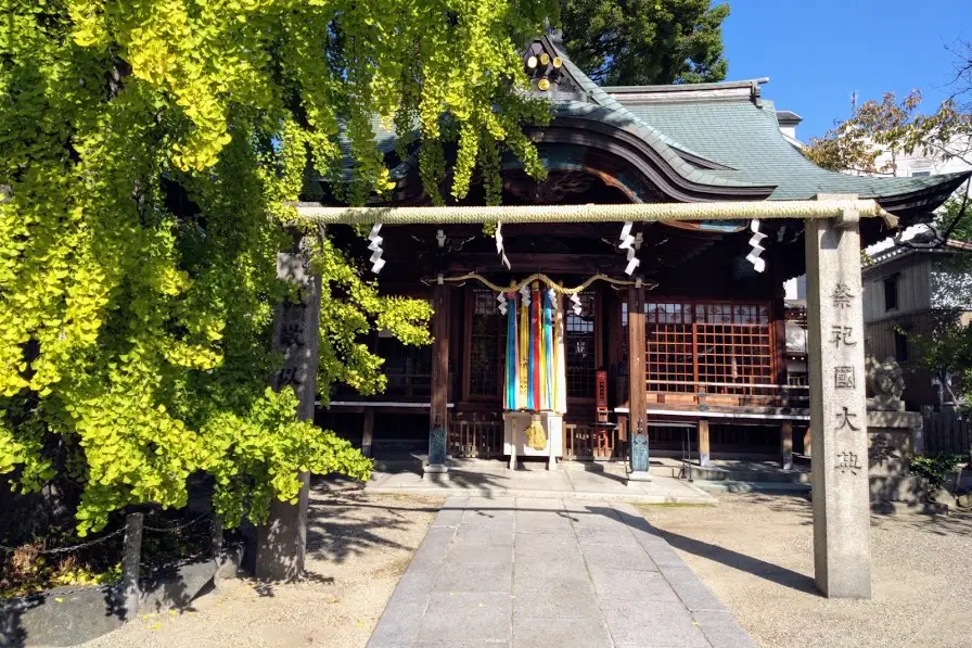 白山神社 (大阪市), 大阪