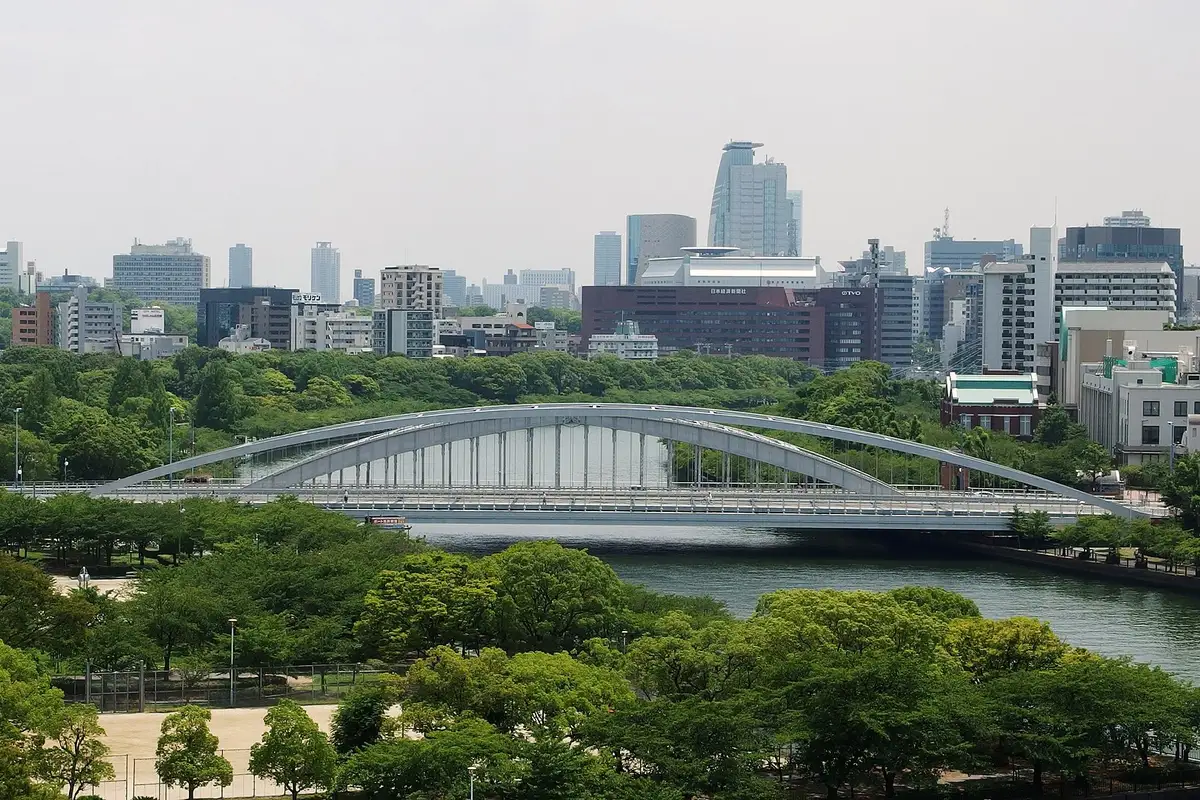 Sakuranomiya Bridge, Osaka